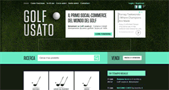 Desktop Screenshot of golf-usato.it
